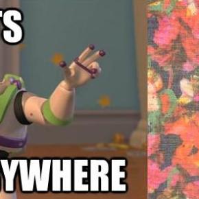 Prints, prints everywhere:&nbsp;Floral