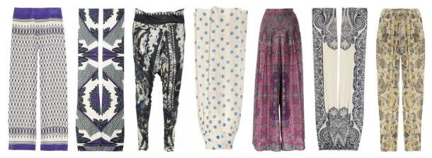 printed pant extravaganza